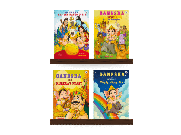 For the Love of GANESHA set of 4